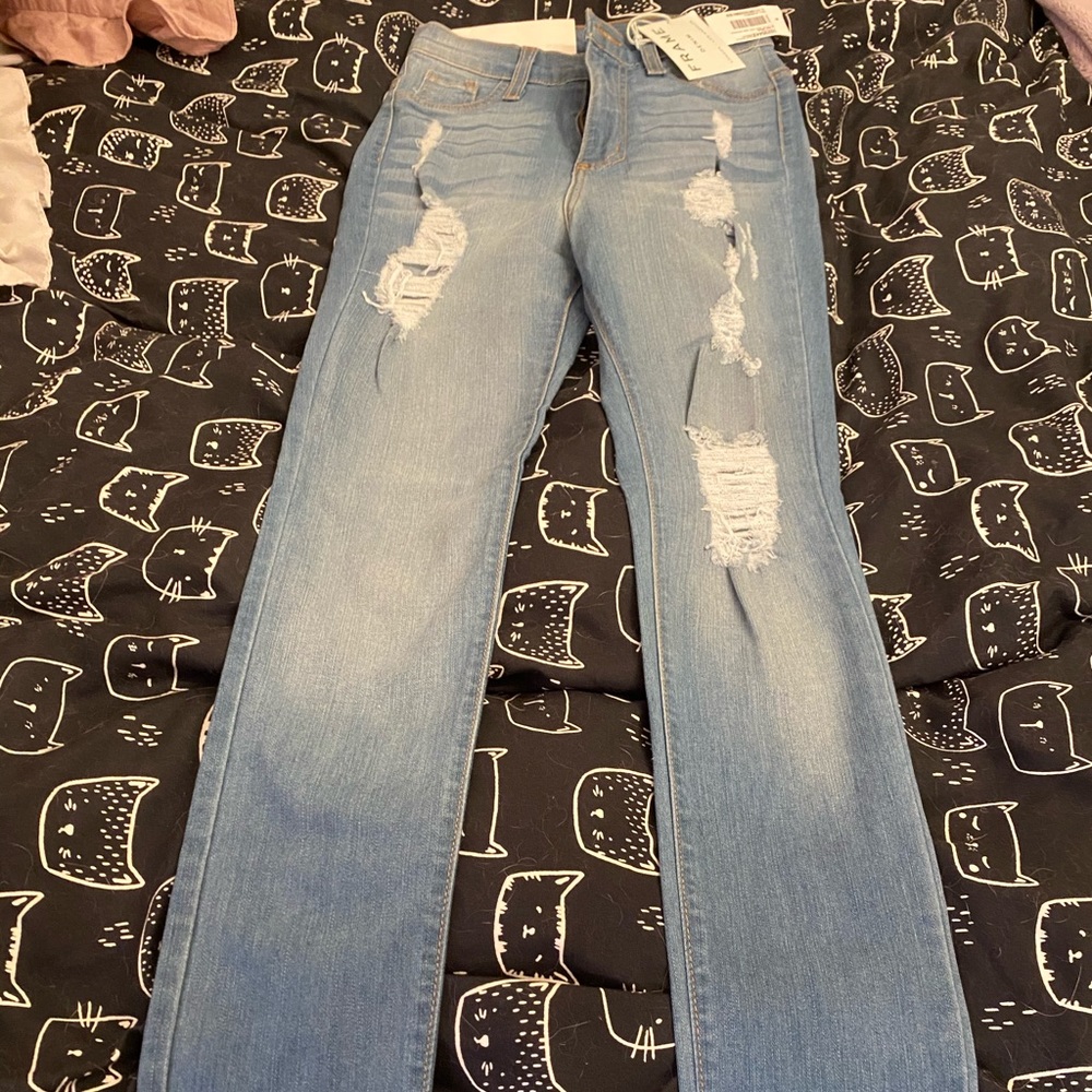 Frame le high skinny jeans